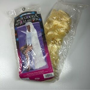 Rubie's womens 60-inch Lady Godiva Blonde Wig Party Supplies, As Shown, One Size